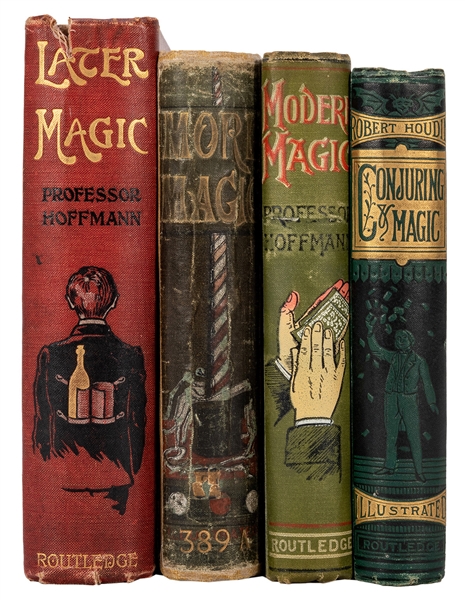 Four Volumes on Conjuring by Professor Hoffmann.