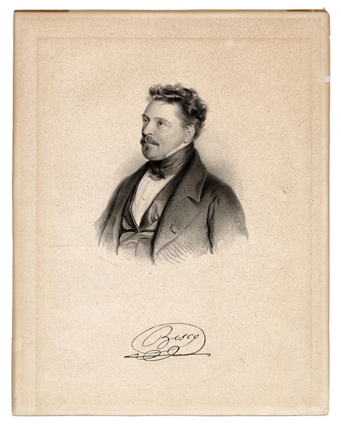Engraved Portrait of Bartolomeo Bosco
