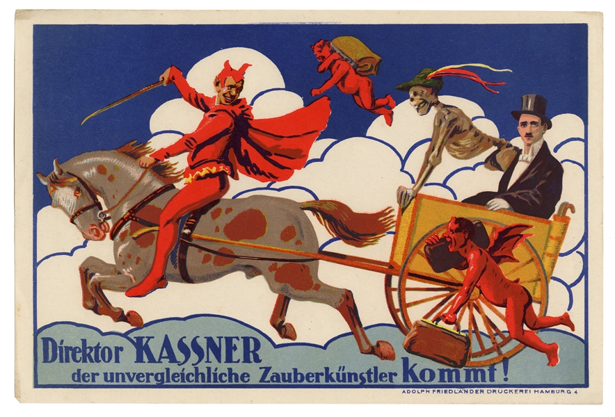 Kassner lithographed handbill