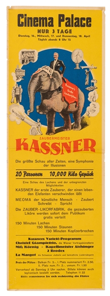 Zaubermeister Kassner.