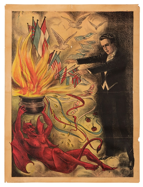 Vintage Magician’s Stock Poster.