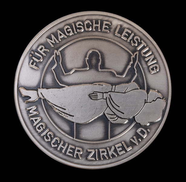 Magic Circle of Germany Award Medallion. 