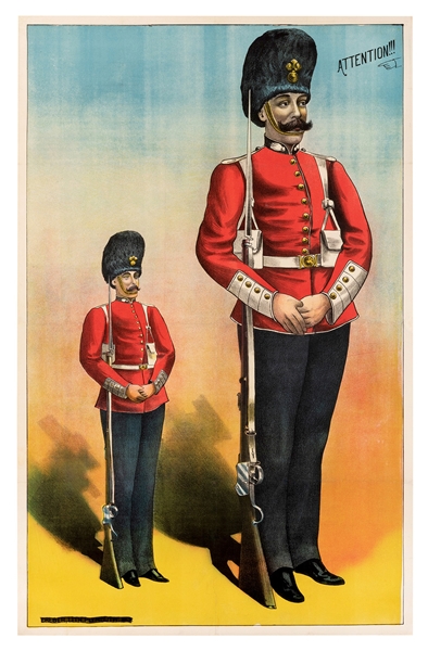 Stock Poster of a Giant Guardsman.