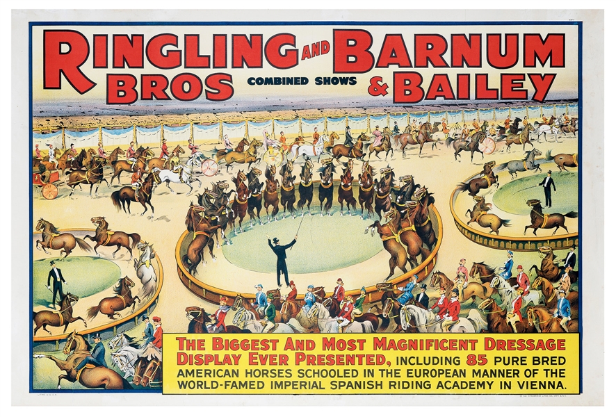 Ringling Bros. and Barnum & Bailey. Magnificent Dressage.