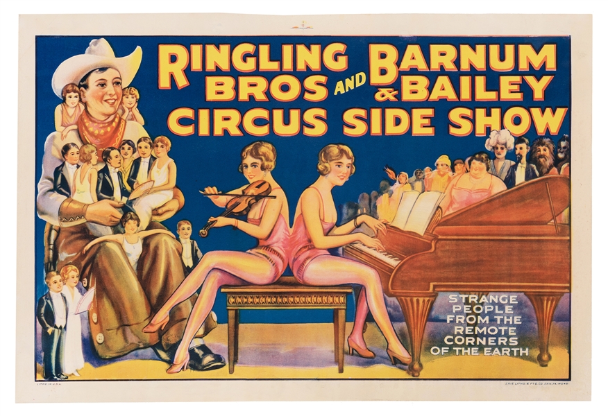 Ringling Bros. and Barnum & Bailey Circus. Side Show.