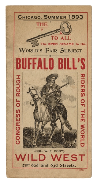 Buffalo Bill’s 1893 Chicago World’s Fair Herald.