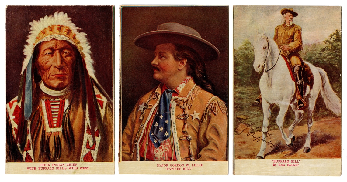 Buffalo Bill’s Wild West Souvenir Postcard Set.