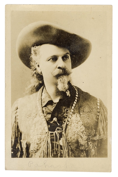 Buffalo Bill Real Photo Postcard.