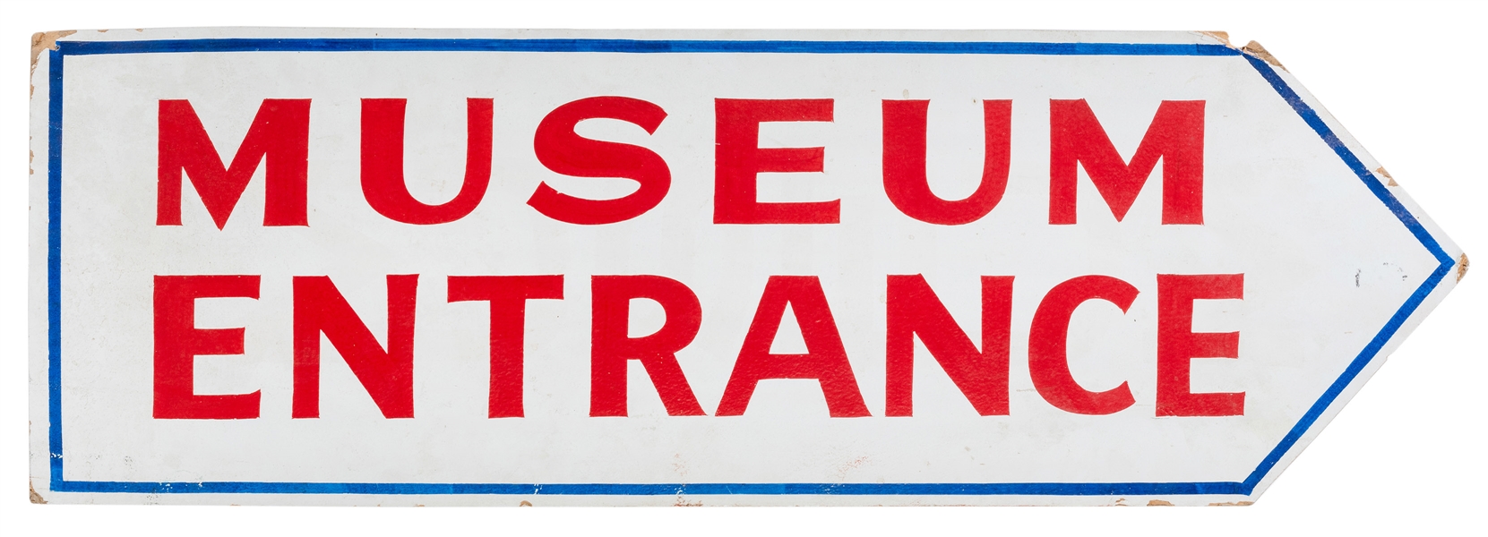 Museum Entrance Sign.
