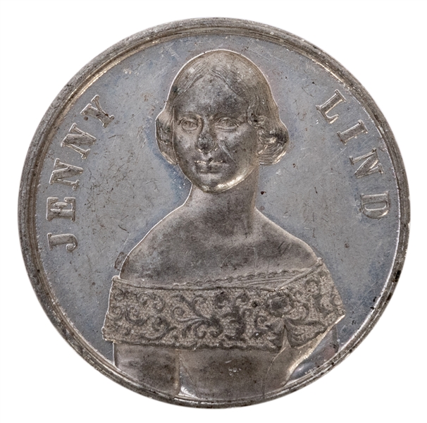 Jenny Lind “Swedish Nightingale” Medal.