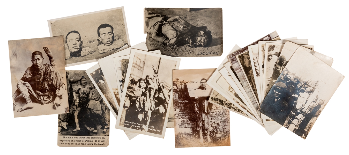 Postcards and Photographs of Chinese Beheadings, Executions, Torture, and Other Atrocities.