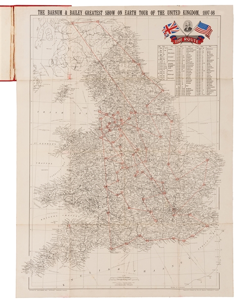 The Barnum & Bailey Tour of the United Kingdom, 1897—98.
