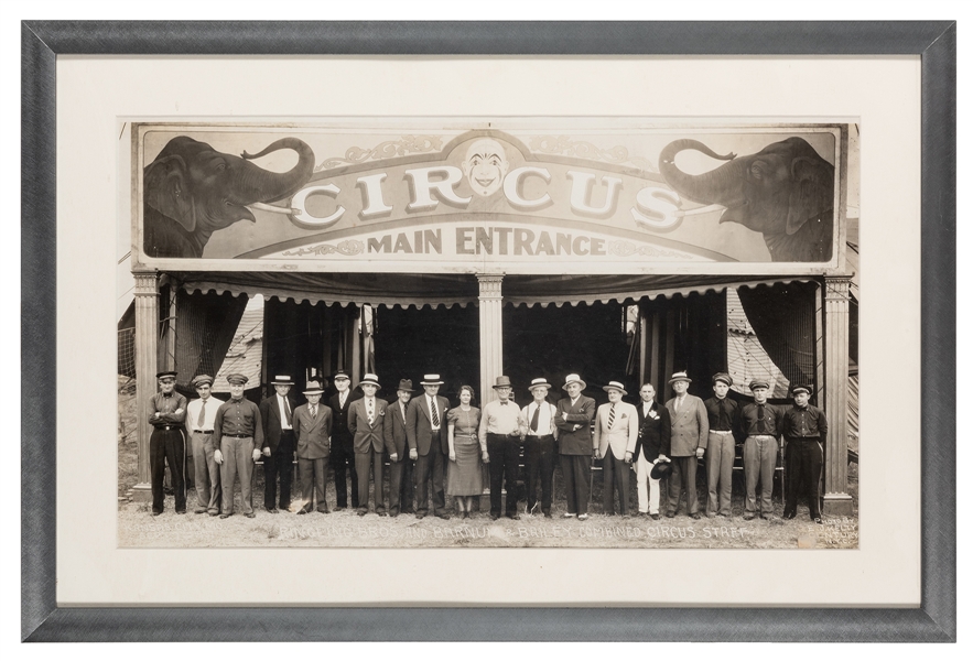 Ringling Bros. and Barnum & Bailey Combined Circus Staff. Kansas City, MO. 