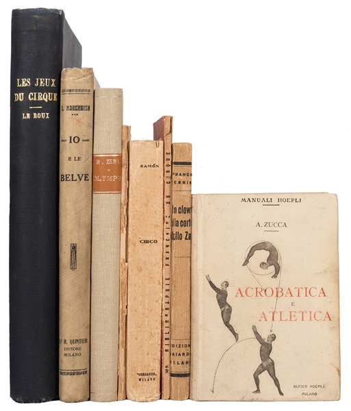 Group of Seven Books on Circus.