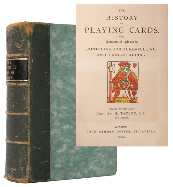 The History of Playing Cards, with Anecdotes of their use in Conjuring, Fortune-Telling, and Card-Sharping.