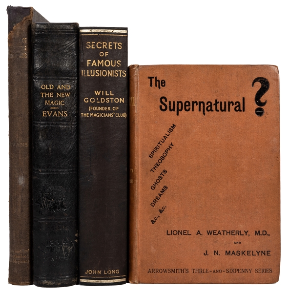 Four Volumes on Magic and the Supernatural.