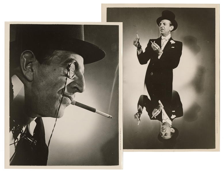 Two Publicity Photos of Cardini.