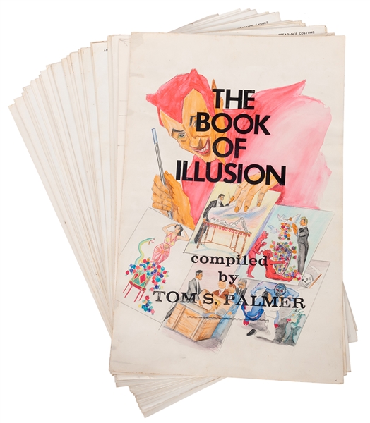 Manuscript and Artwork for Palmer’s Unpublished “The Book of Illusion.”