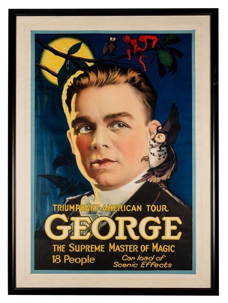 George, Grover. George. Triumphant American Tour. Supreme Master of Magic. 