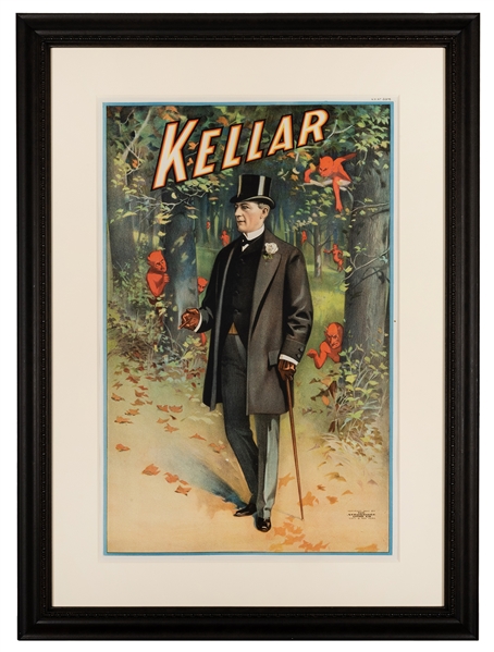 Kellar. “A Walk in the Woods” Lithograph.