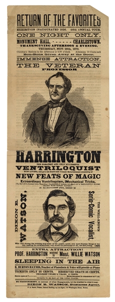 The Veteran Professor Harrington.