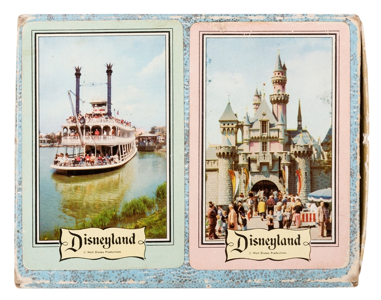Disneyland Souvenir Playing Cards.
