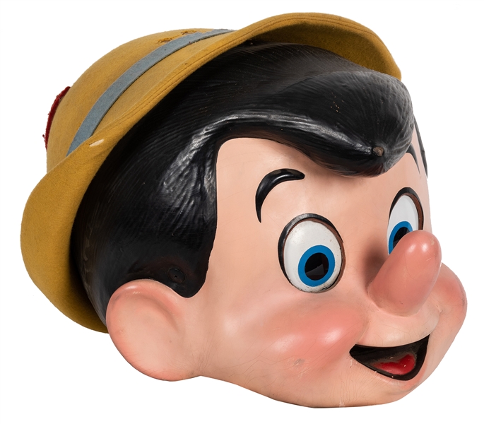 Disneyland Pinocchio Character Costume Headpiece.