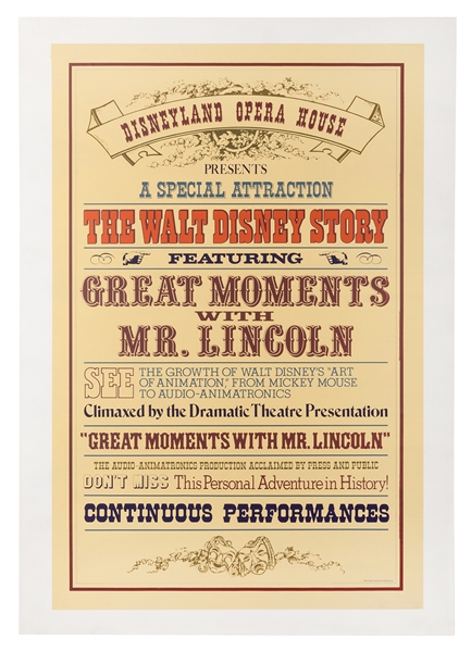 The Walt Disney Story Featuring Great Moments with Mr. Lincoln poster