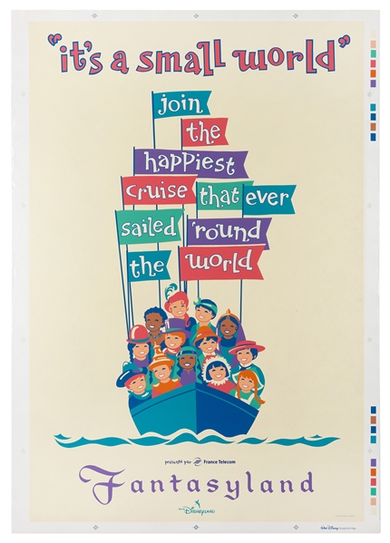 It’s a Small World silk-screened poster.
