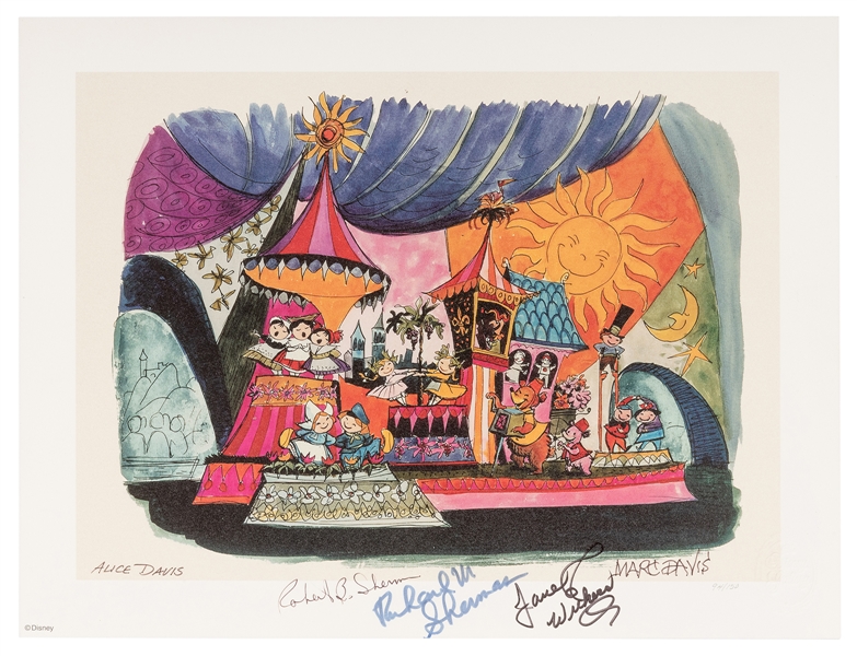 It’s a Small World Lithograph.