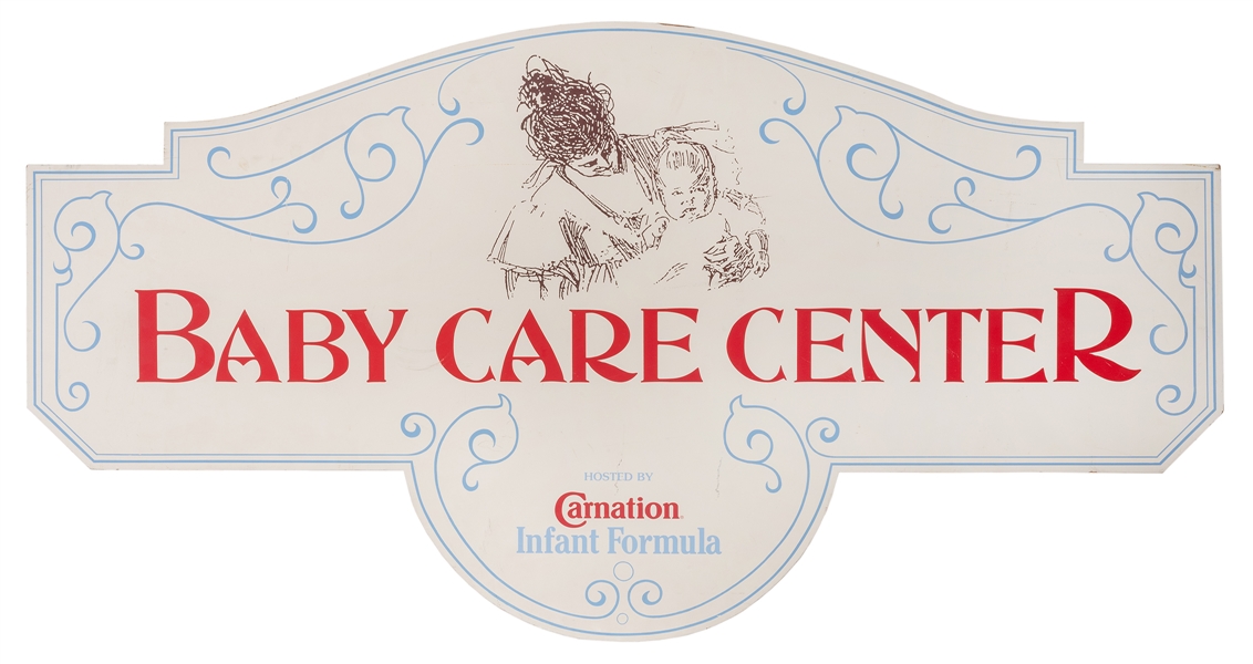 Original Baby Care Center Sign from The Magic Kingdom.