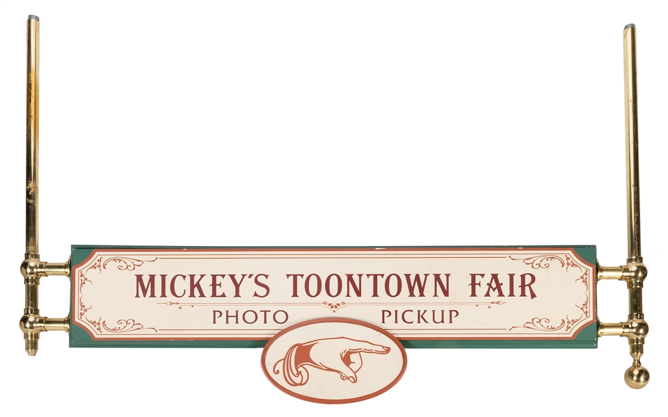 Mickey’s Toontown Fair Photo Pick Up sign.