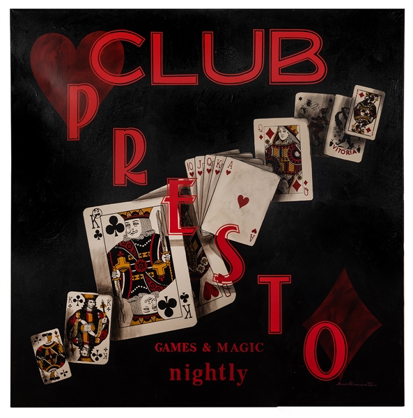 Club Presto: Games & Magic Nightly.