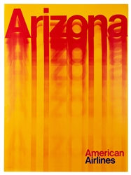 American Airlines. Arizona. 1970s. 