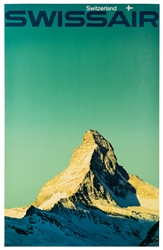 Bingler, Manfred (1928-1987). Swissair. Switzerland. Switzerland, ca. 1964. 