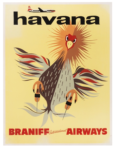 Braniff Airways. Havana. 