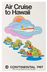 Continental. Air Cruise to Hawaii.