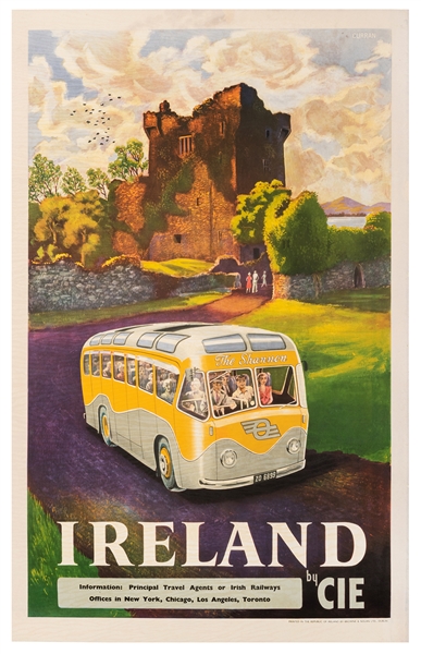 Curran. Ireland by CIE. Dublin: Brown & Nolan, 1950s.
