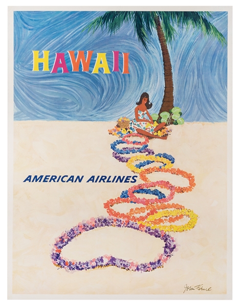 Fernie, John. Hawaii. American Airlines. 