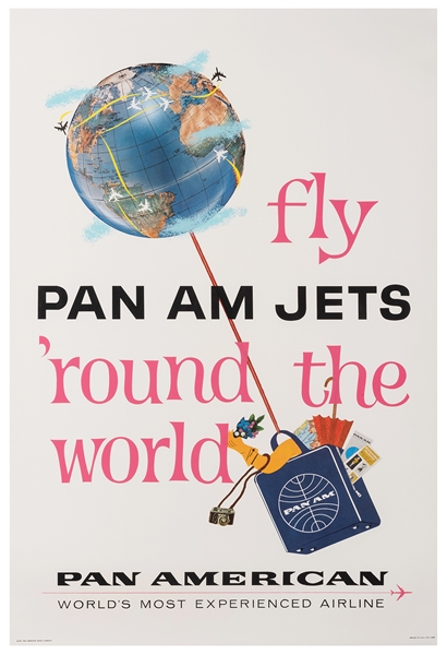 Fly Pan Am Jets ‘Round the World. 