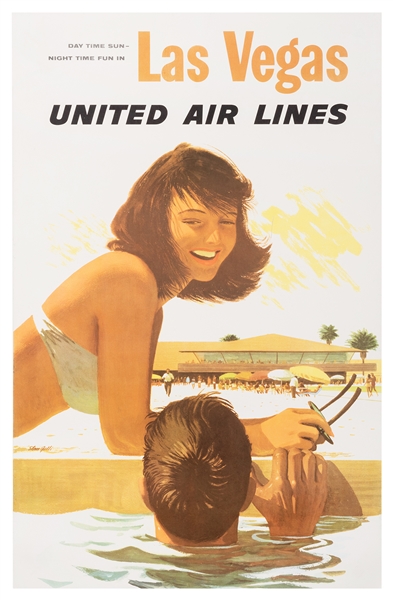 Galli, Stan (1912–2009). Las Vegas. United Air lines. 