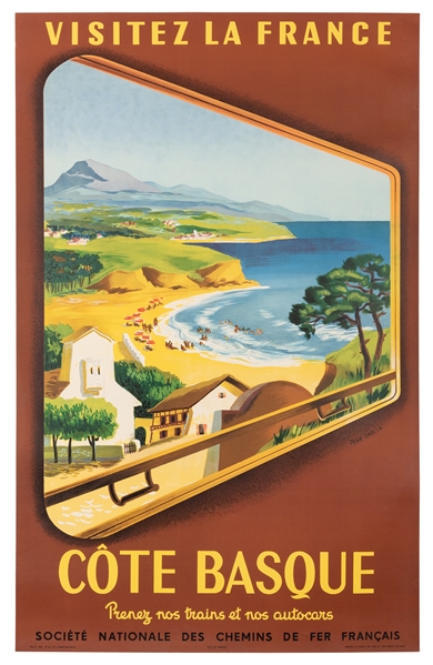 Garcia, Jean. Côte Basque. 