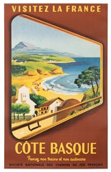 Garcia, Jean. Côte Basque. 