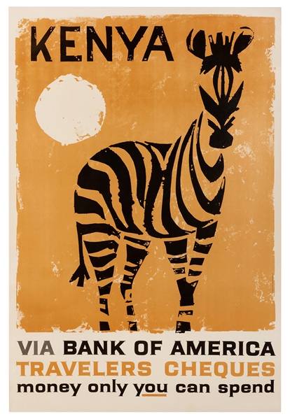 Kenya via Bank of America. 