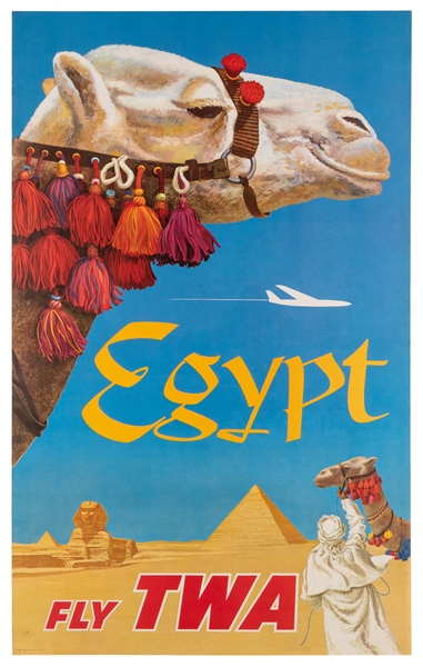 Egypt. Fly TWA.