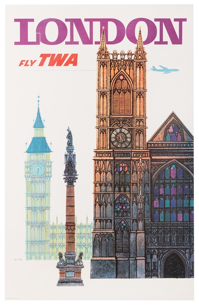 London. Fly TWA.