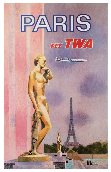 Paris. Fly TWA.