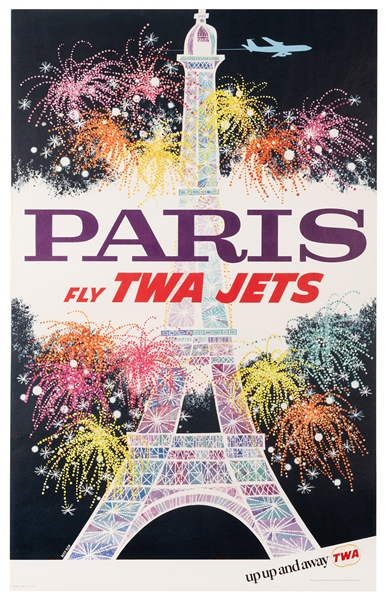 Paris. Fly TWA Jets.