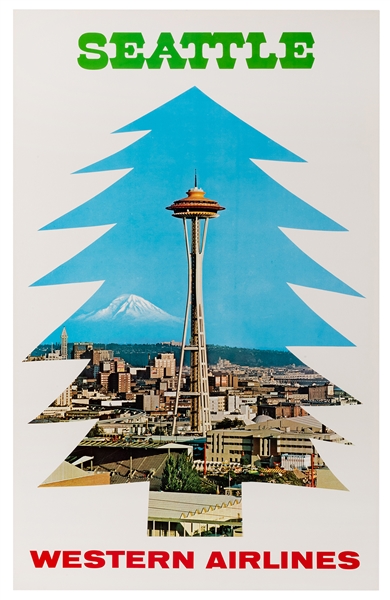 Seattle. Western Airlines.