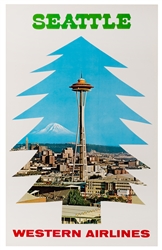 Seattle. Western Airlines.
